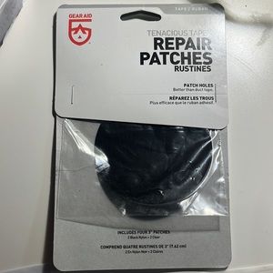 Black repair patches